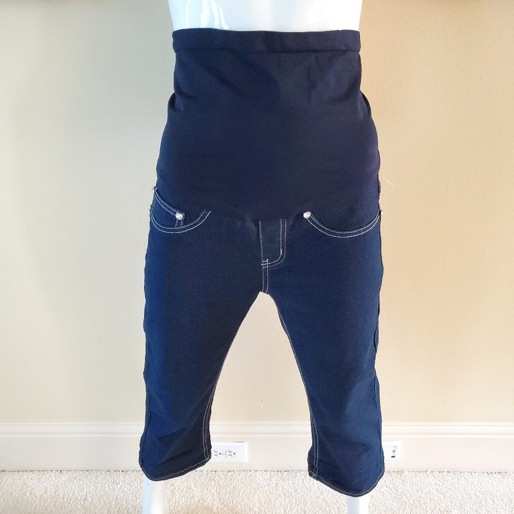 Bella Vida Maternity Dark Wash Jeans SZ S